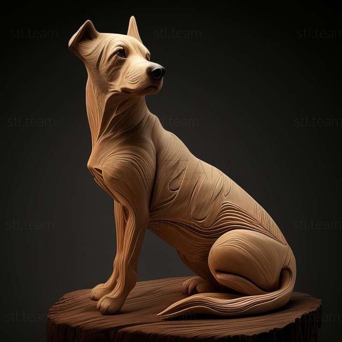 3D model Saw argentino dog (STL)